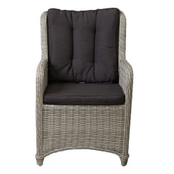 Stoel Cimino verstelbaar white grey met kussen