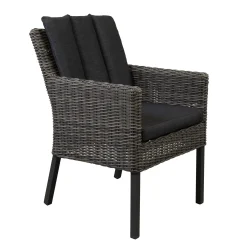Stoel Deconta willow grey met kussen