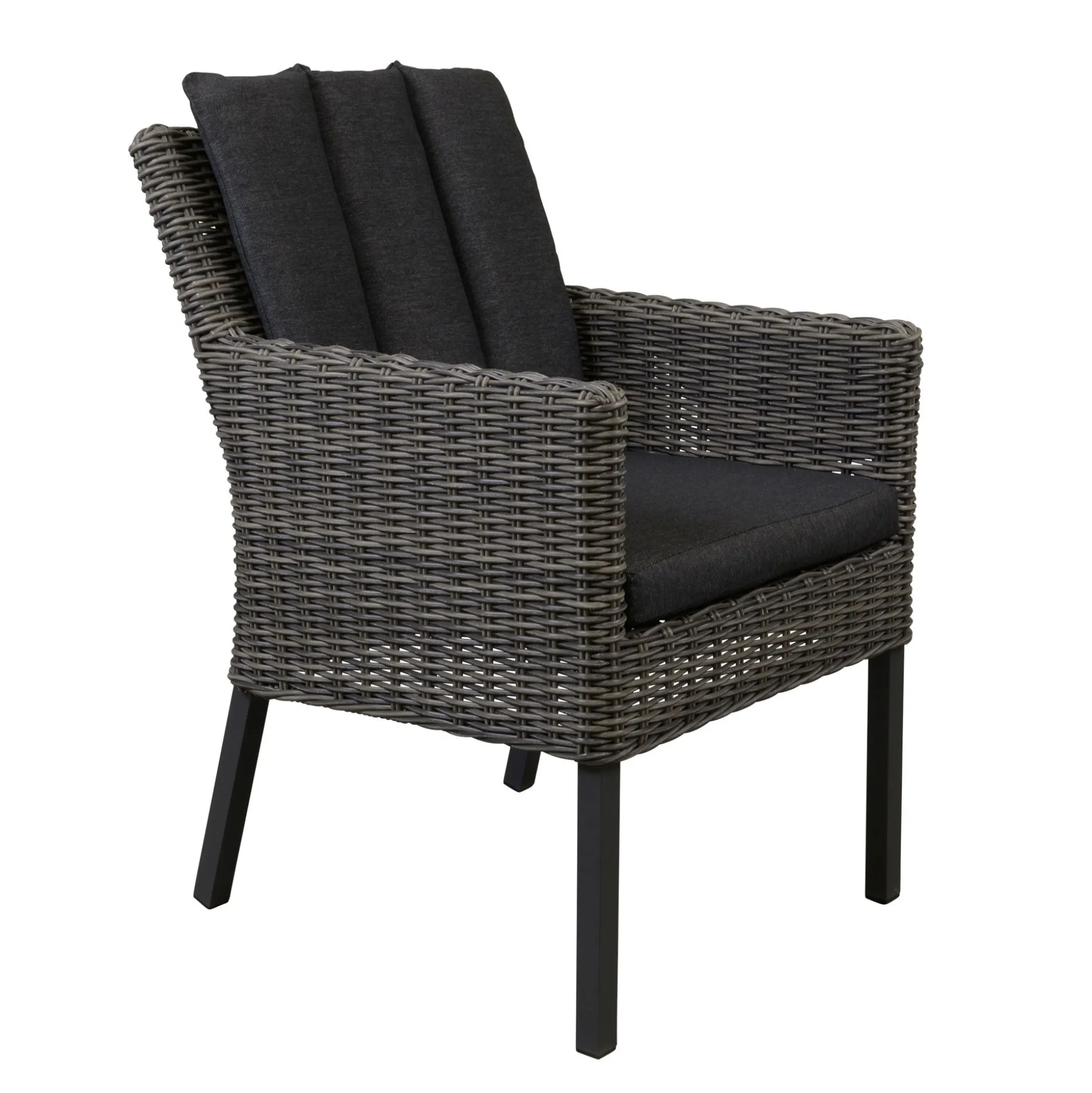 Stoel Deconta willow grey met kussen