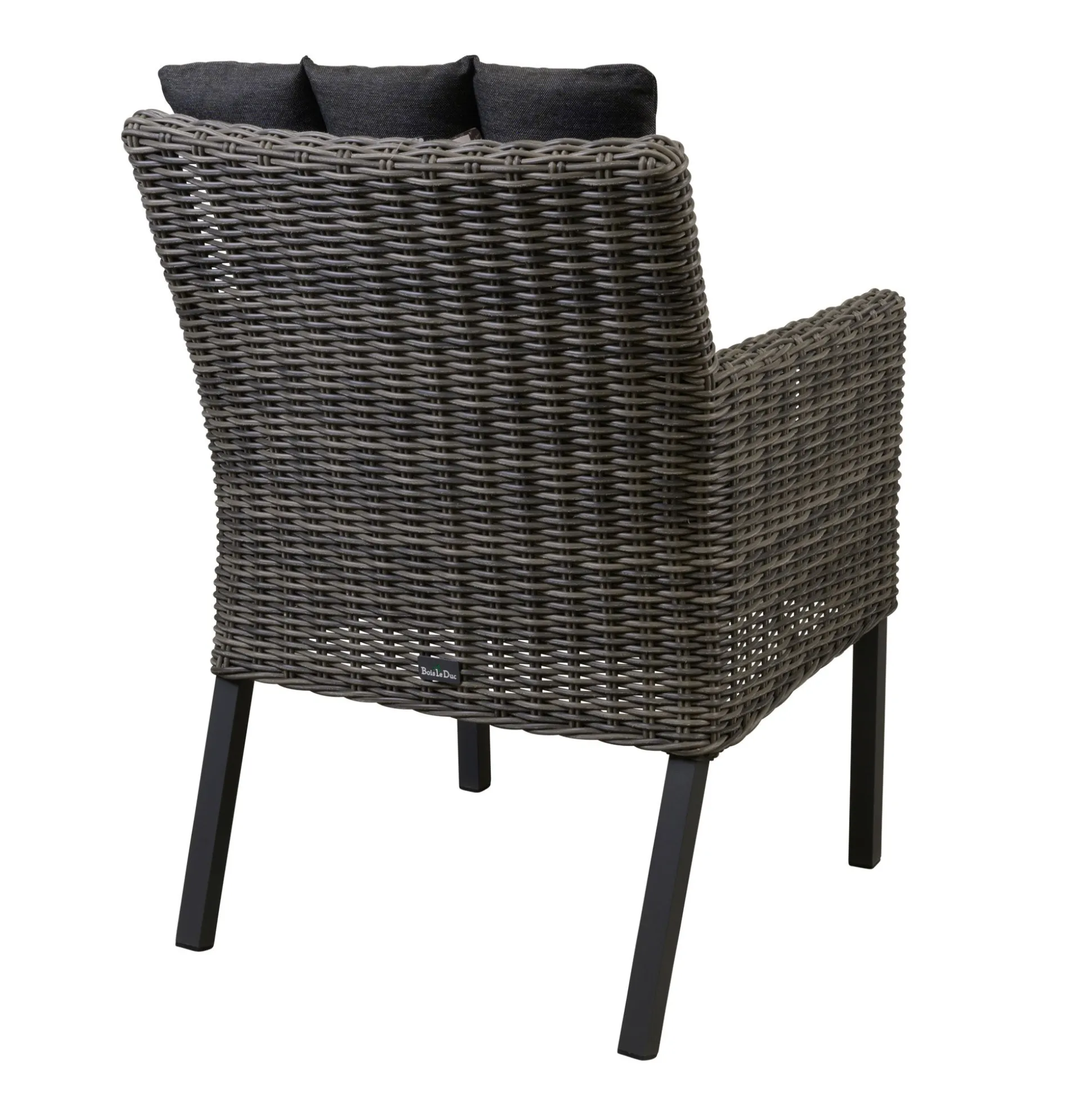 Stoel Deconta willow grey met kussen
