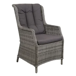 Stoel Manuli willow grey met kussen