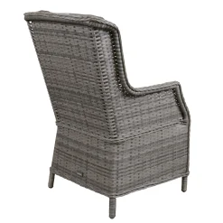 Stoel Manuli willow grey met kussen