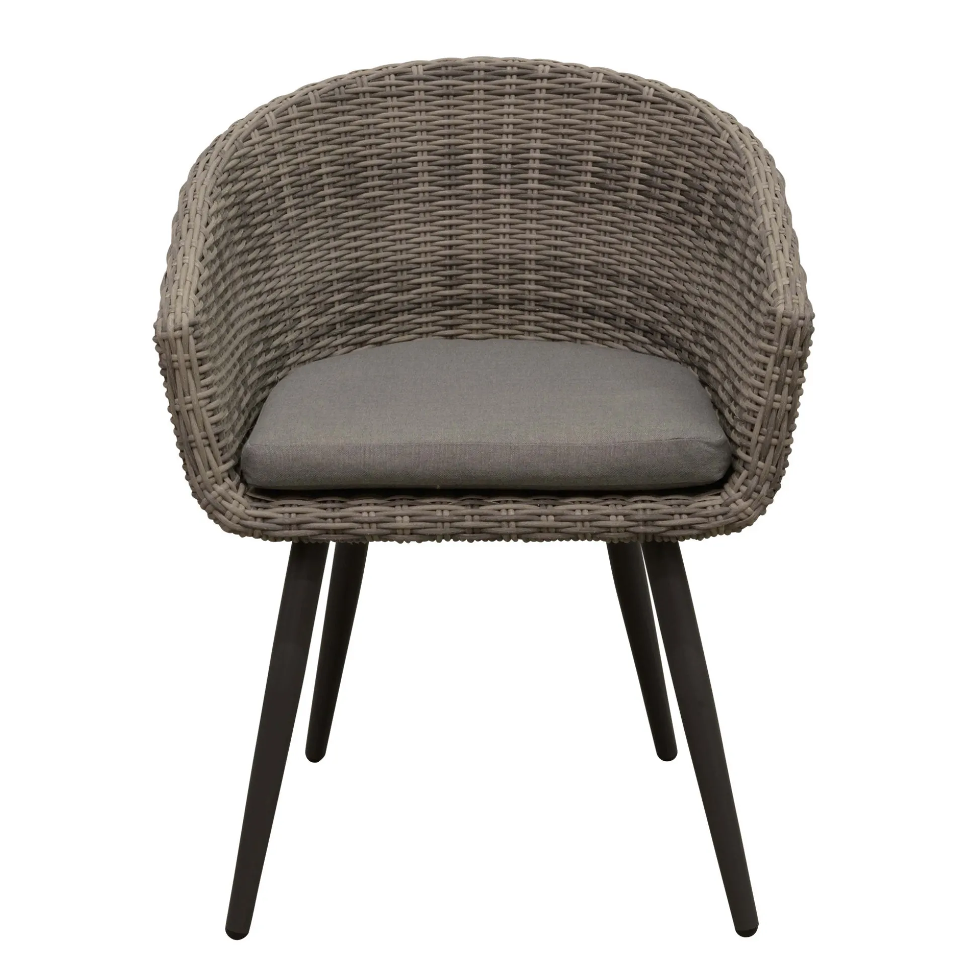 Stoel Pasturo willow grey met kussen