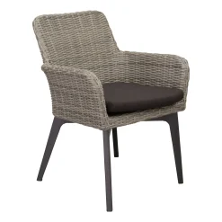 Stoel Retosi white grey met kussen