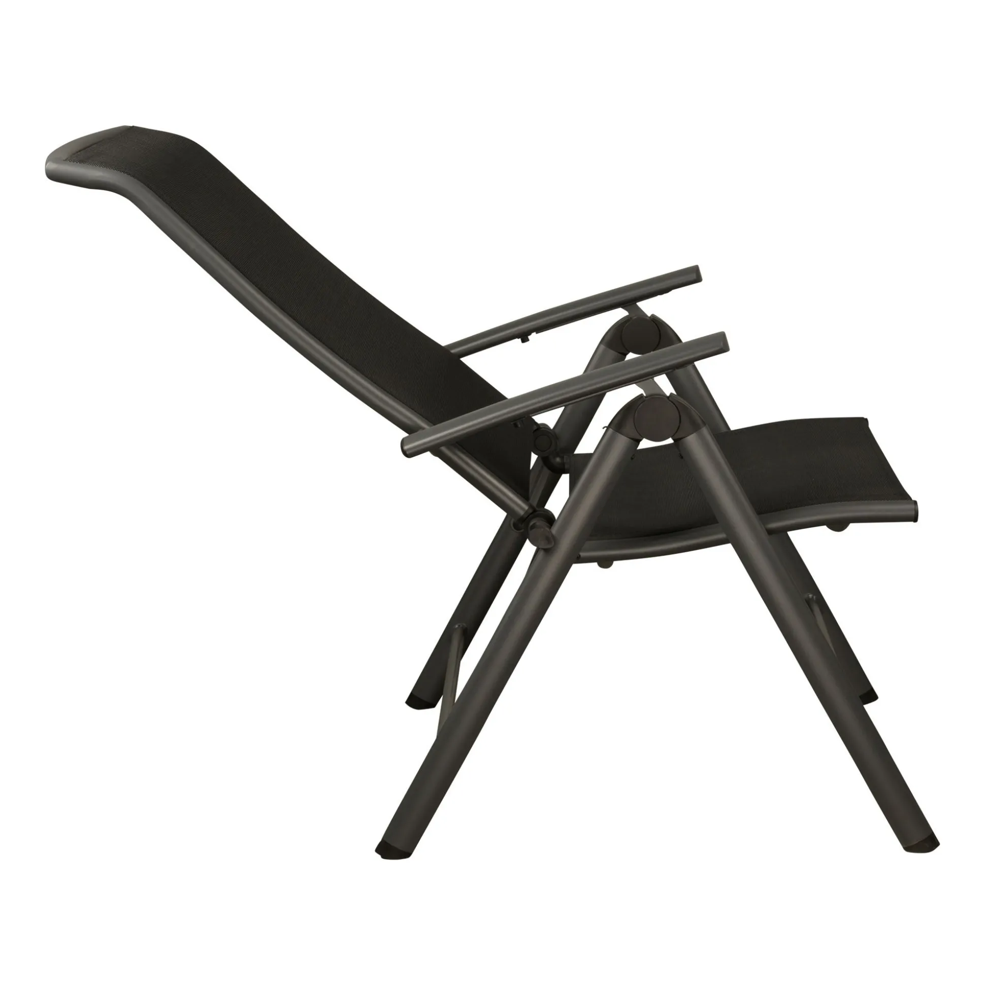 Stoel 8-st Balgano antra metal/zwart