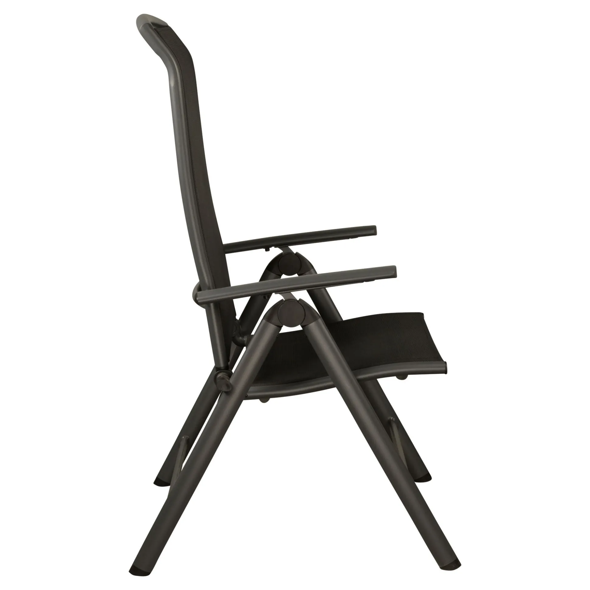 Stoel 8-st Balgano antra metal/zwart