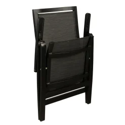 Stoel standen Casera zwart/antra