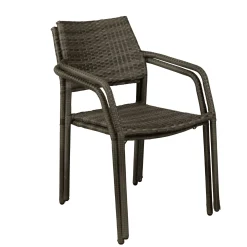 Stoel stapel Santiga willow grey