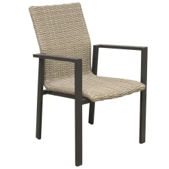 Stoel stapel Sega white grey