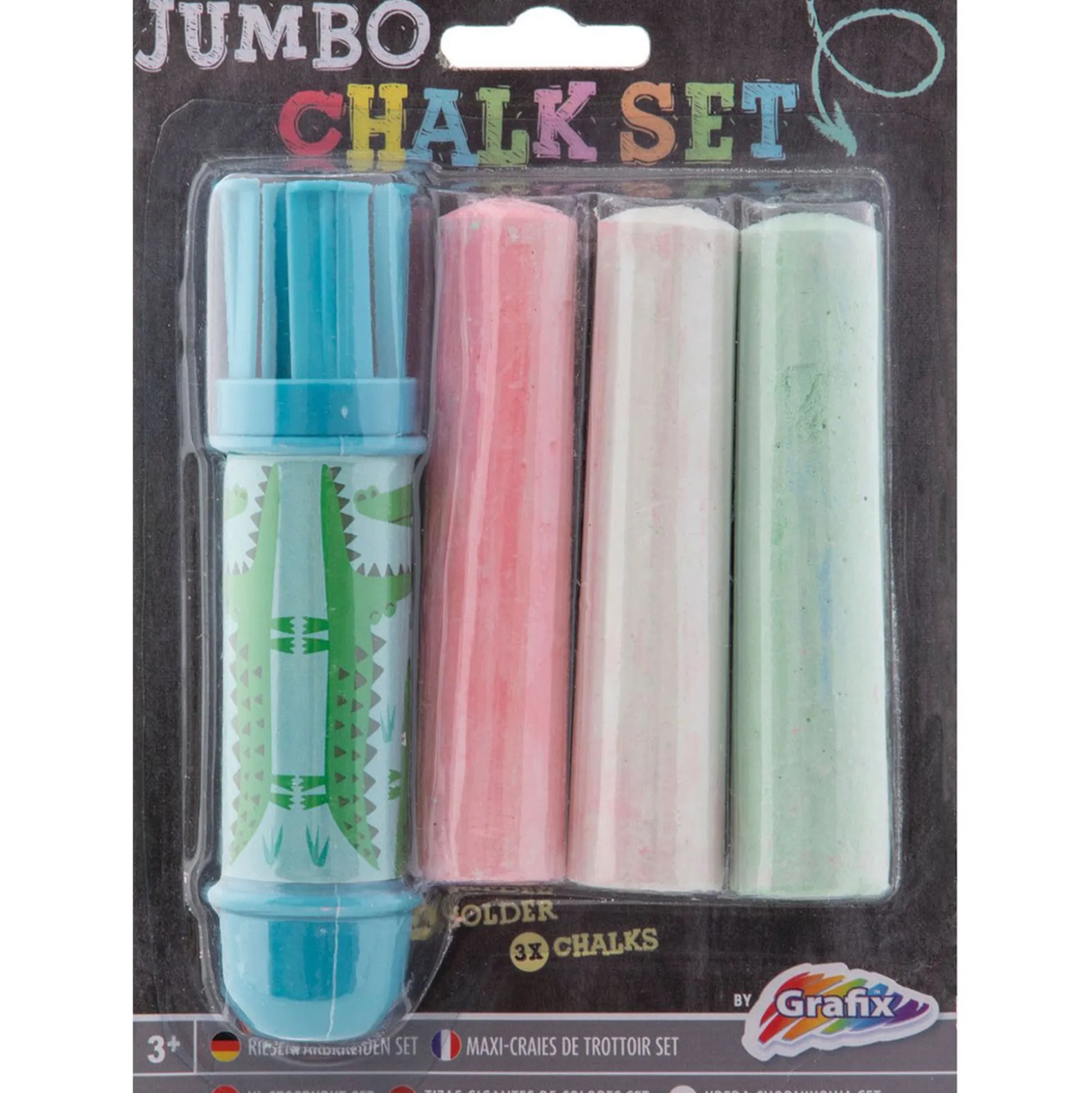 Stoepkrijthouder jumbo