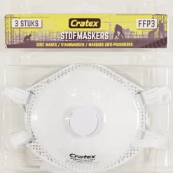Stofmasker met ventiel FFP3 3 pak