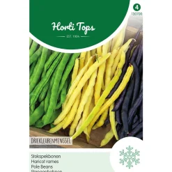 Stokspekbonenmengsel zaad 3 kleuren