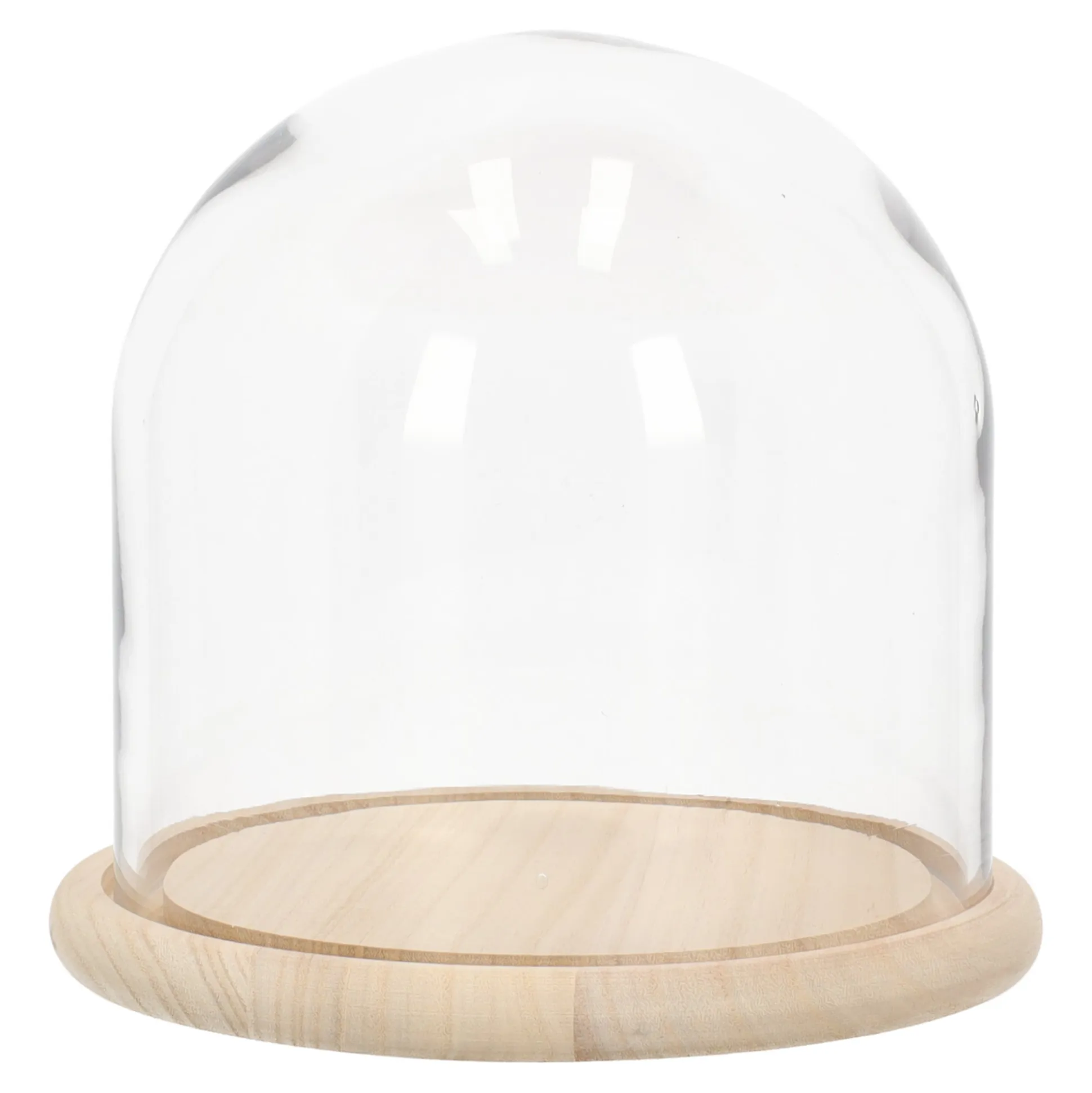 Stolp glas nature 23 x 22 cm