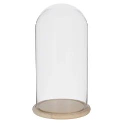 Stolp glas nature 23 x 42 cm