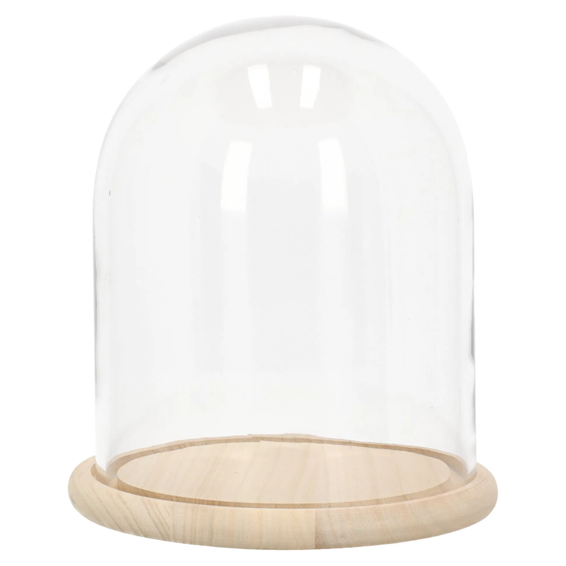 Stolp glas nature 23 x 27 cm