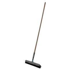 Straatbezem met steel hout 17111 Gardena