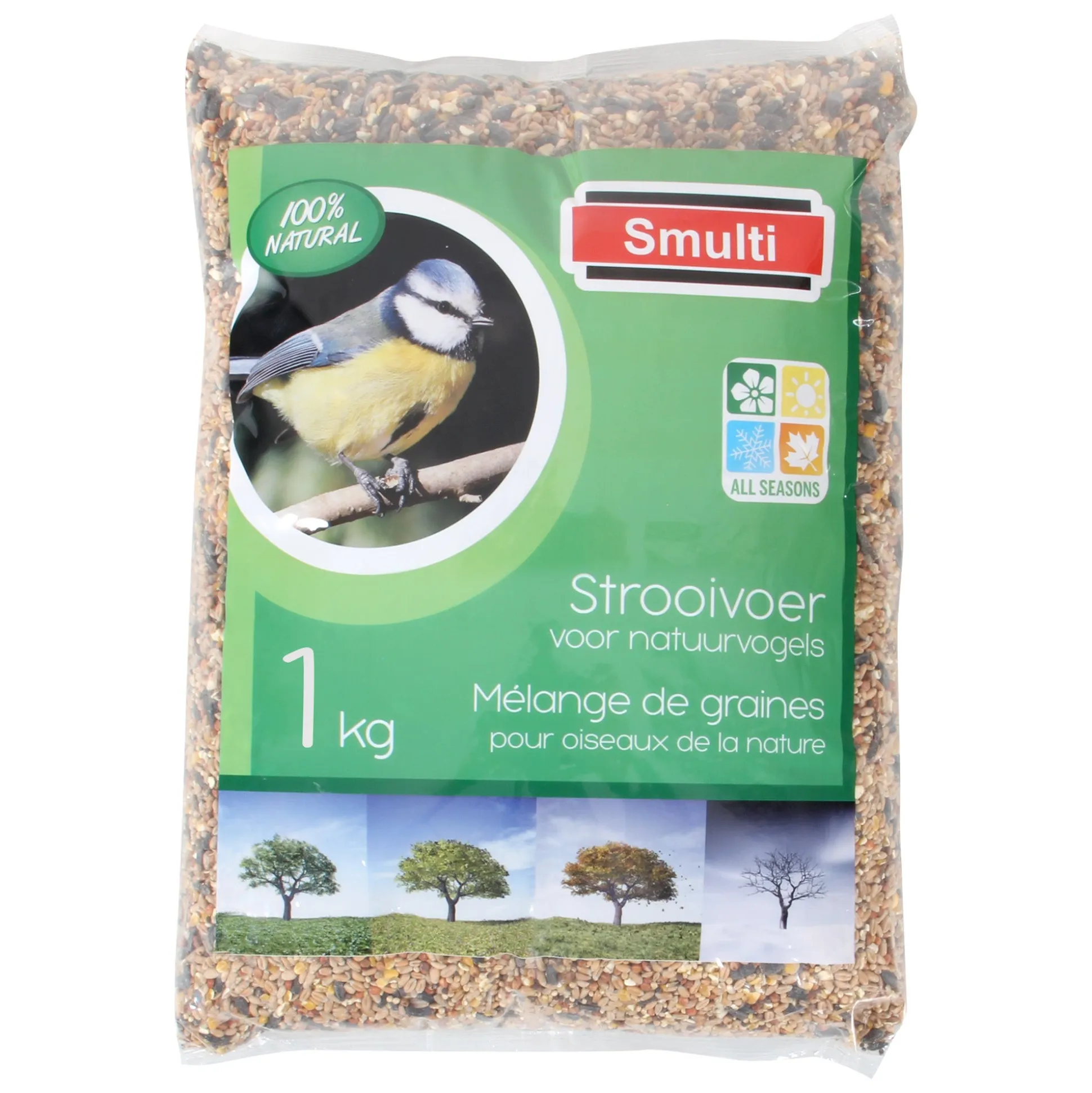 Strooivoer 1 kg Smulti