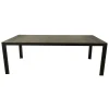 Tafel Bajardo 245x100cm antraciet