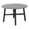 Tafel bijzet Borno 60cm zwart