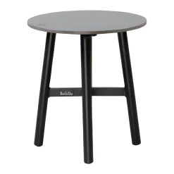 Tafel bijzet Borno 40cm zwart