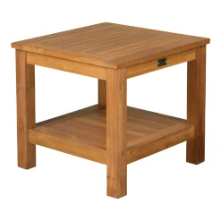 Tafel bijzet Jetta 50x50 teak