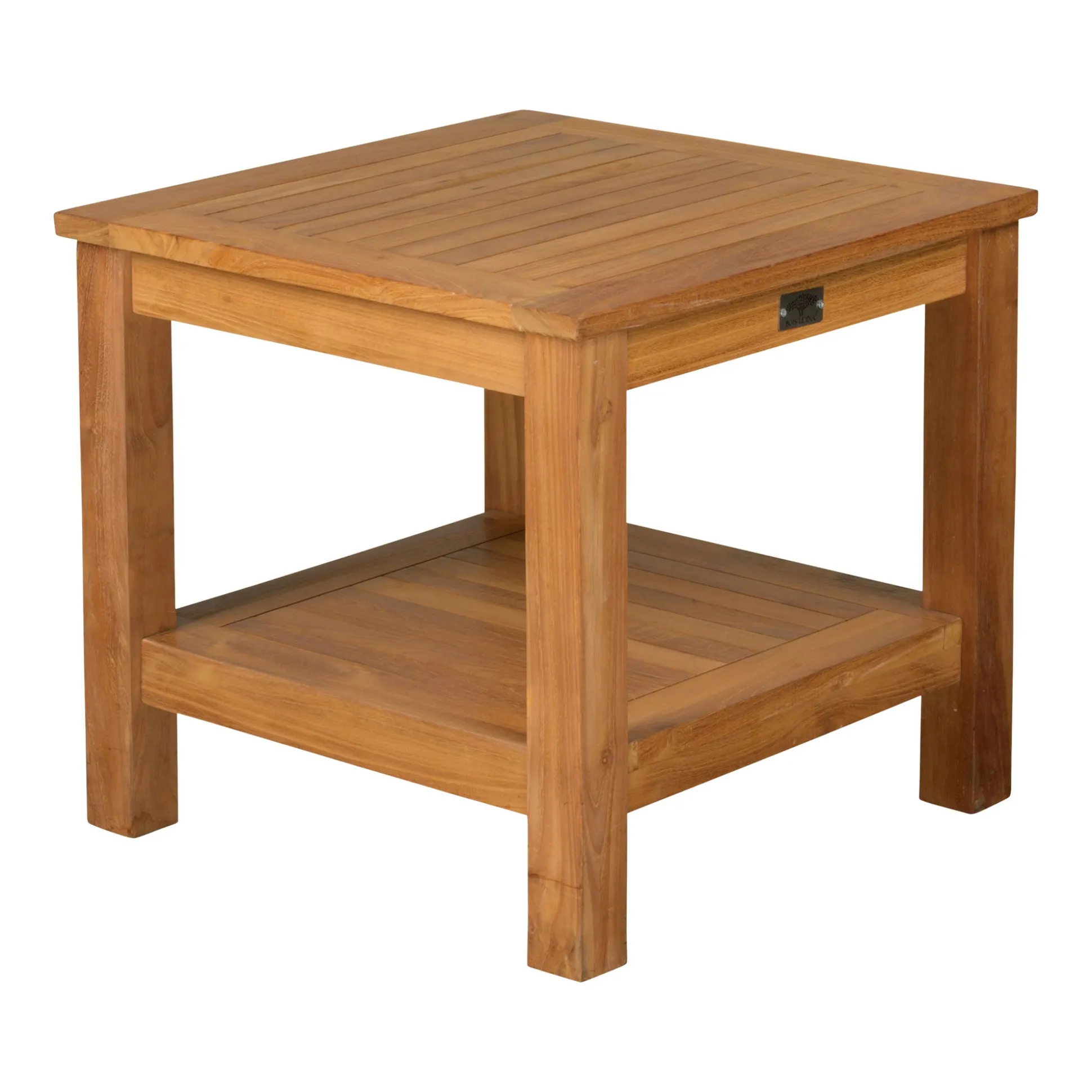 Tafel bijzet Jetta 50x50 teak