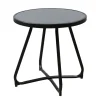 Tafel bijzet Talone 52cm zwart