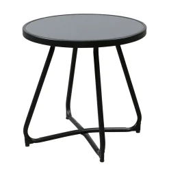 Tafel bijzet Talone 52cm zwart