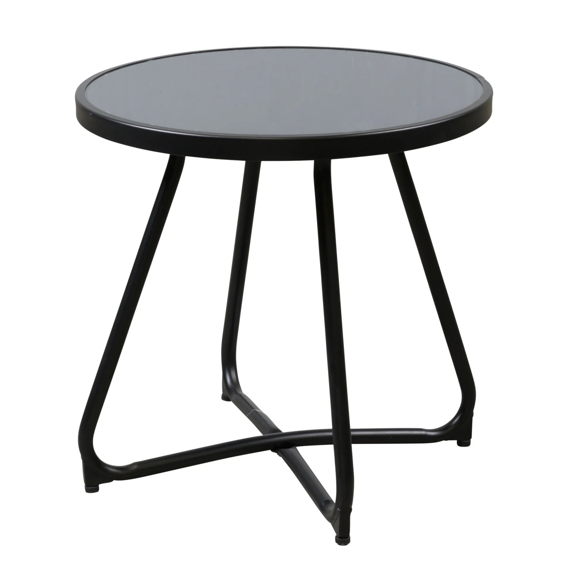 Tafel bijzet Talone 52cm zwart