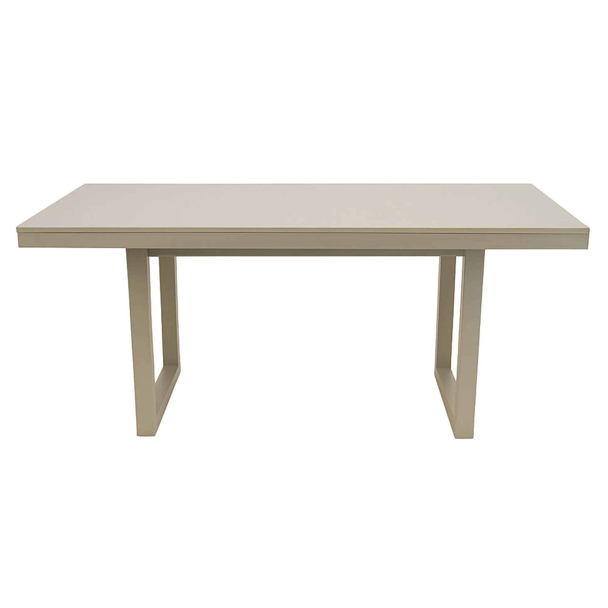 Tafel Brozzi hoog 140x75cm milky grey