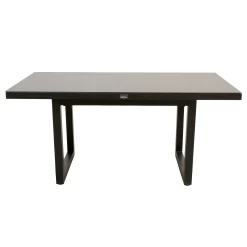 Tafel Brozzi hoog 140x75cm zwart