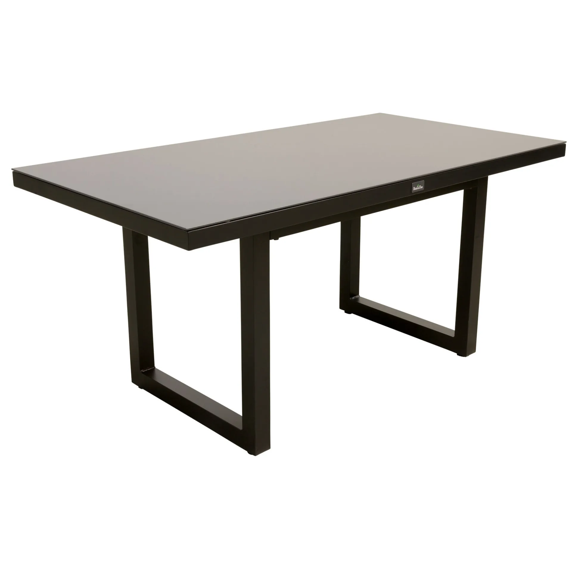 Tafel Brozzi hoog 140x75cm zwart