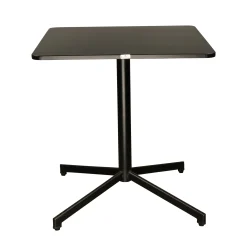 Tafel Calvera 70x70cm zwart