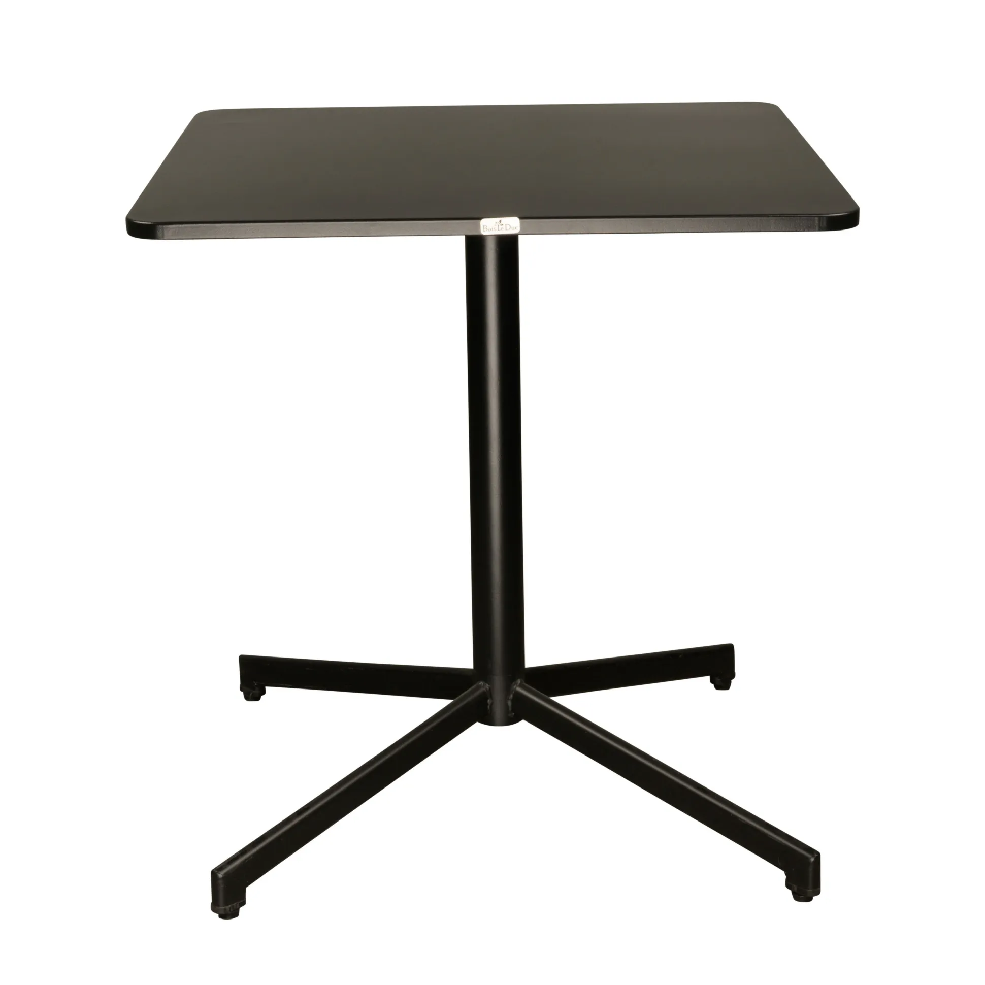 Tafel Calvera 70x70cm zwart