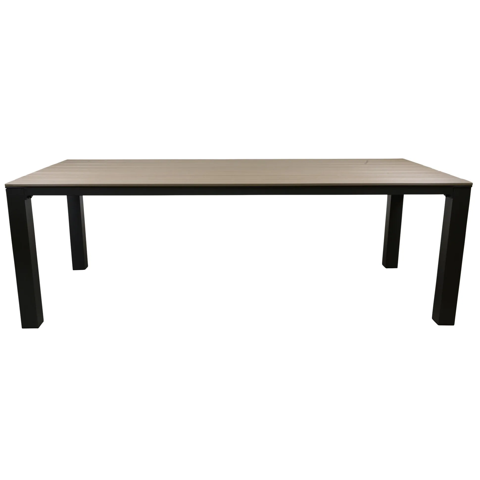 Tafel Cardona 220x100 cm Antraciet Bois le Duc