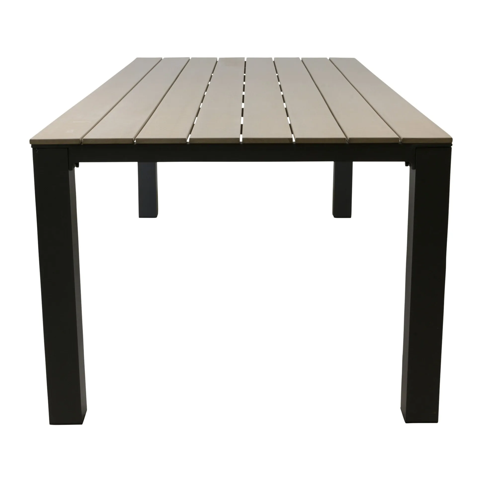 Tafel Cardona 220x100 cm Antraciet Bois le Duc
