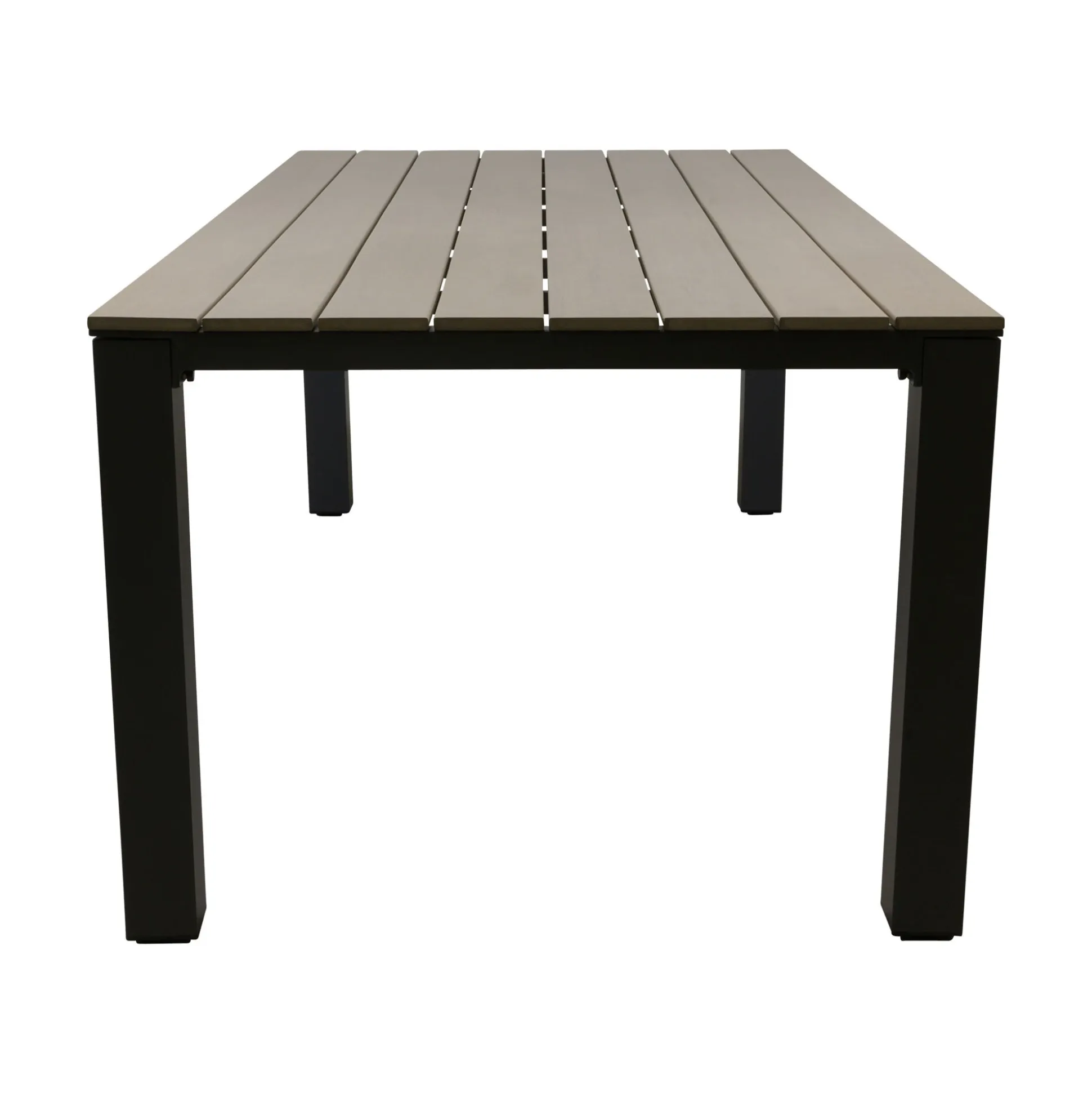 Tafel Cardona 200x100 cm Antraciet Bois le Duc