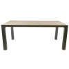 Tafel Cardona 180x100 cm Antraciet Bois le Duc