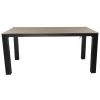 Tafel Cardona 160x87 cm Antraciet Bois le Duc