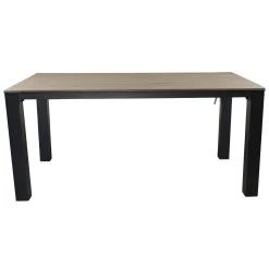 Tafel Cardona 160x87 cm Antraciet Bois le Duc