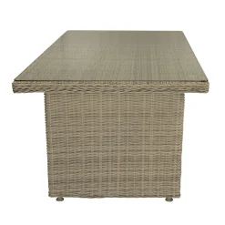 Tafel Caspoli 150x80cm white grey Bois le Duc