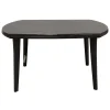 Tafel Elise grafiet Jardin