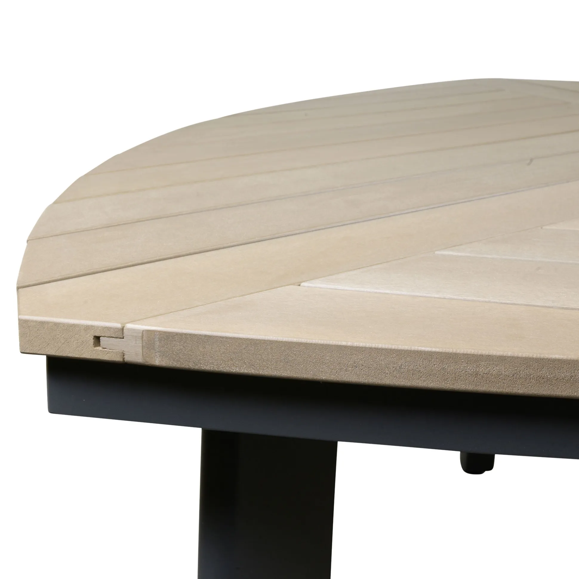 Tafel Fidenza 169x169cm antra metal