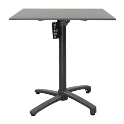 Tafel Firenze 70x70cm antraciet
