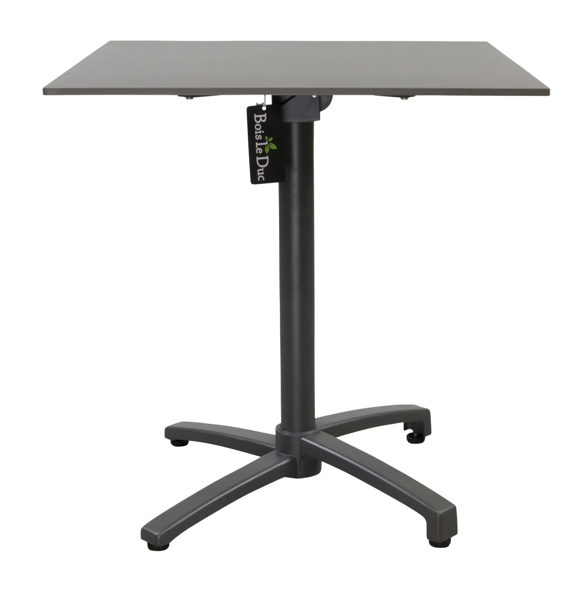 Tafel Firenze 70x70cm antraciet