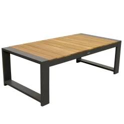 Tafel Foxton 116x60 cm Antraciet Bois le Duc