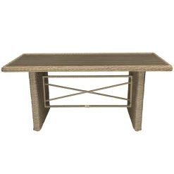 Tafel Garzano 150x80cm white orchid