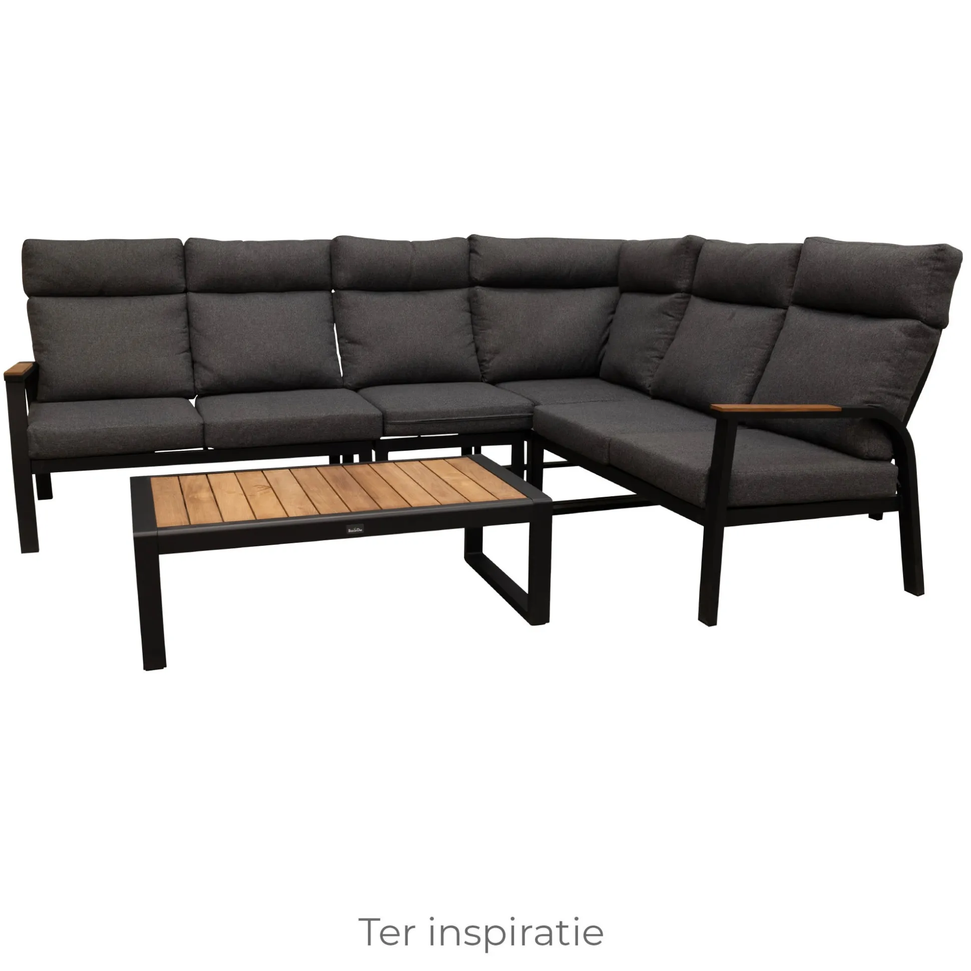 Tafel Harston 113x62cm zwart