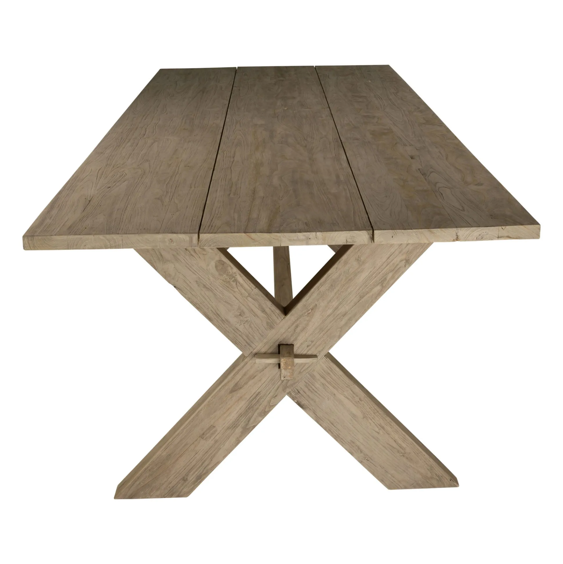 Tafel Langley 250x100 Grey Wash Bois le Duc