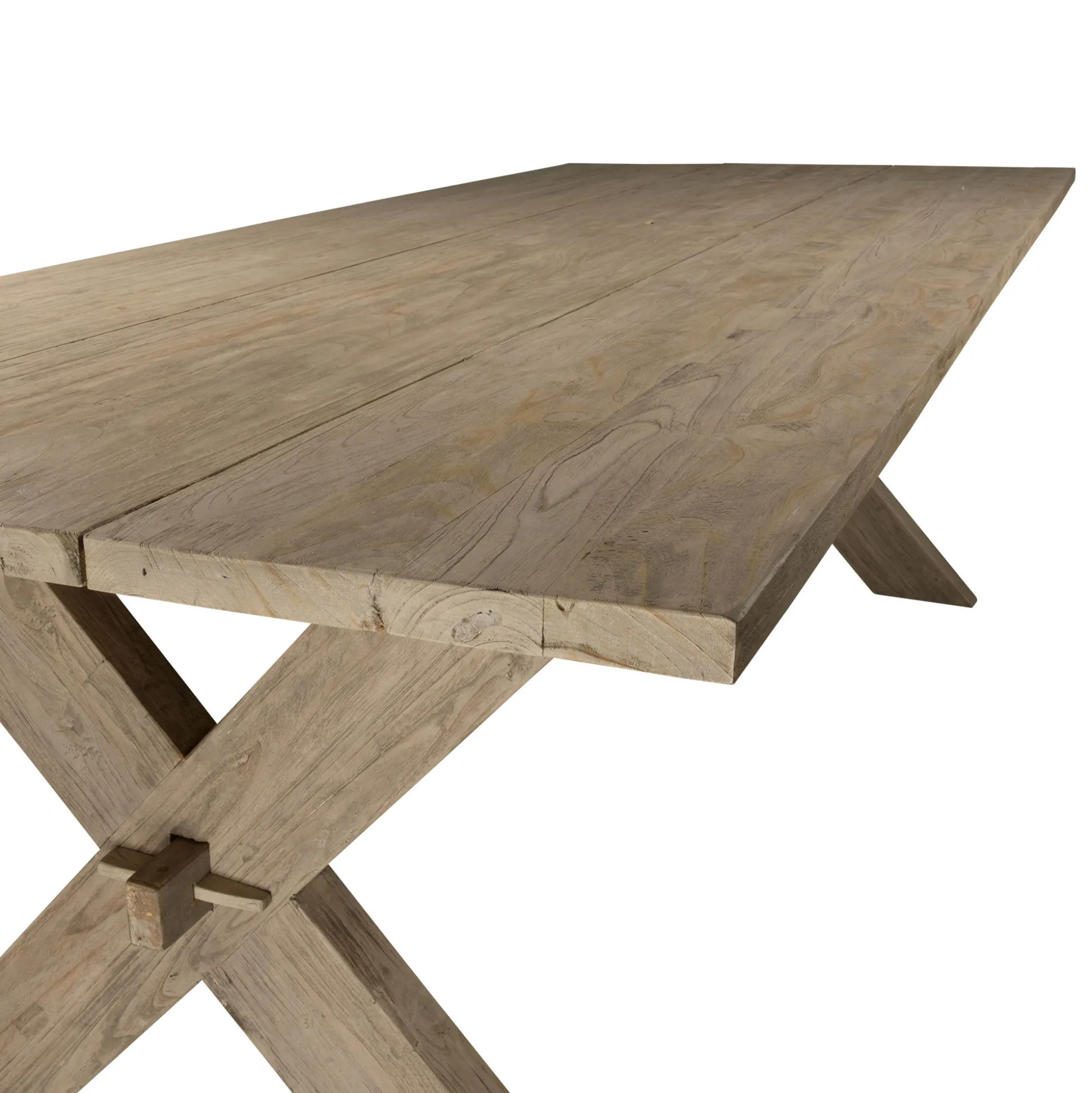 Tafel Langley 250x100 Grey Wash Bois le Duc